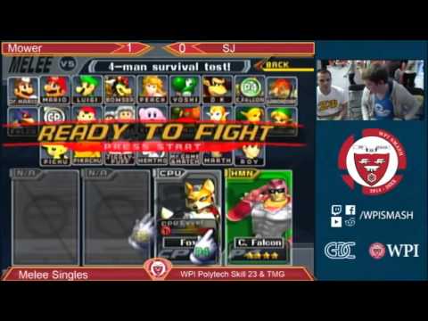 WPI PTS 23 - Justin (Fox) vs IDKIDC (C.Falcon) - Melee - WR1