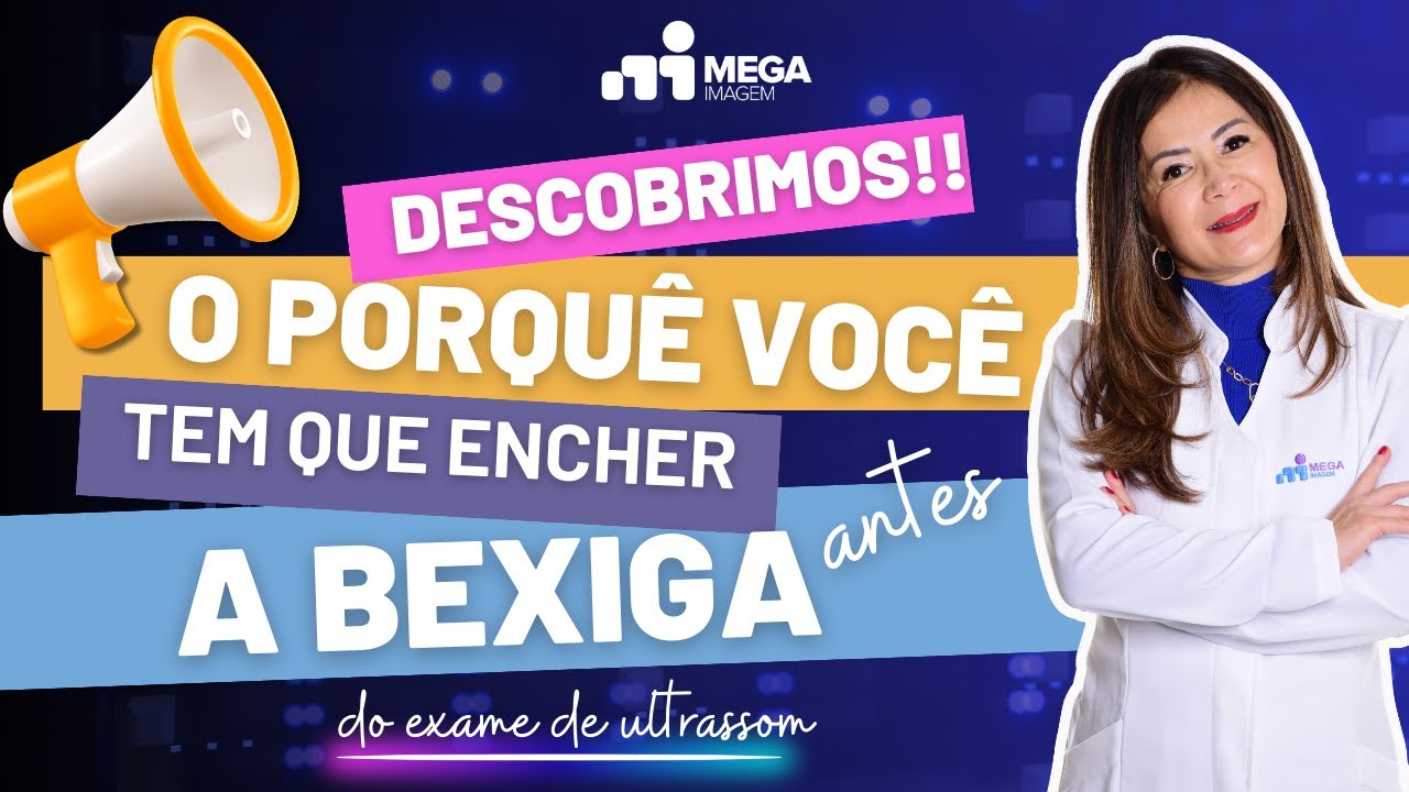 Por que precisa encher a bexiga para fazer o ultrassom
