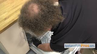 How To: Bosch/Thermador/Gaggenau Dishwasher Upper Dishrack Assembly 00779033