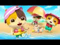 Playtime at the Beach | for kids | Nursery Rhymes | Kids Songs | BabyBus Playtime at the Beach | for kids | Nursery Rhymes | Kids Songs | BabyBus