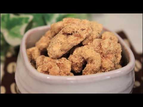 How to make Walnuts Coated with Kinako- Japanese Homemade Food Recipes -【胡桃きな粉】