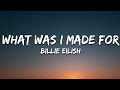 Download Lagu Billie Eilish - What Was I Made For? Lyrics Mp3 Free