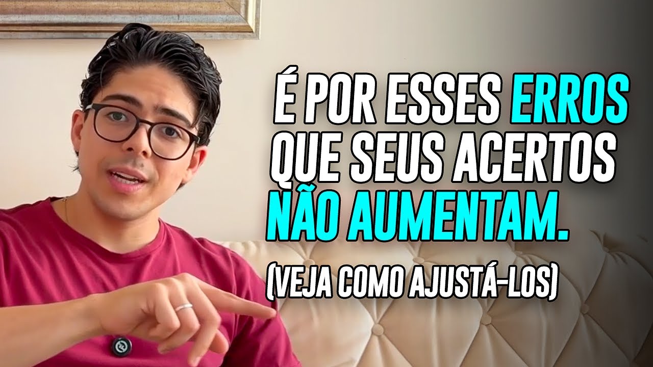 Você estuda e não vê resultado? O erro que está te IMPEDINDO de passar no ENEM 2025!