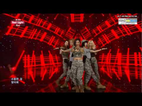 140720 f(x) - Red Light @SBS Inkigayo