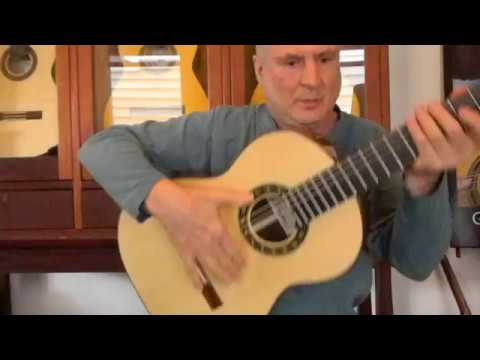 Ethan Deutsch flamenca negra guitar No. 2018-05