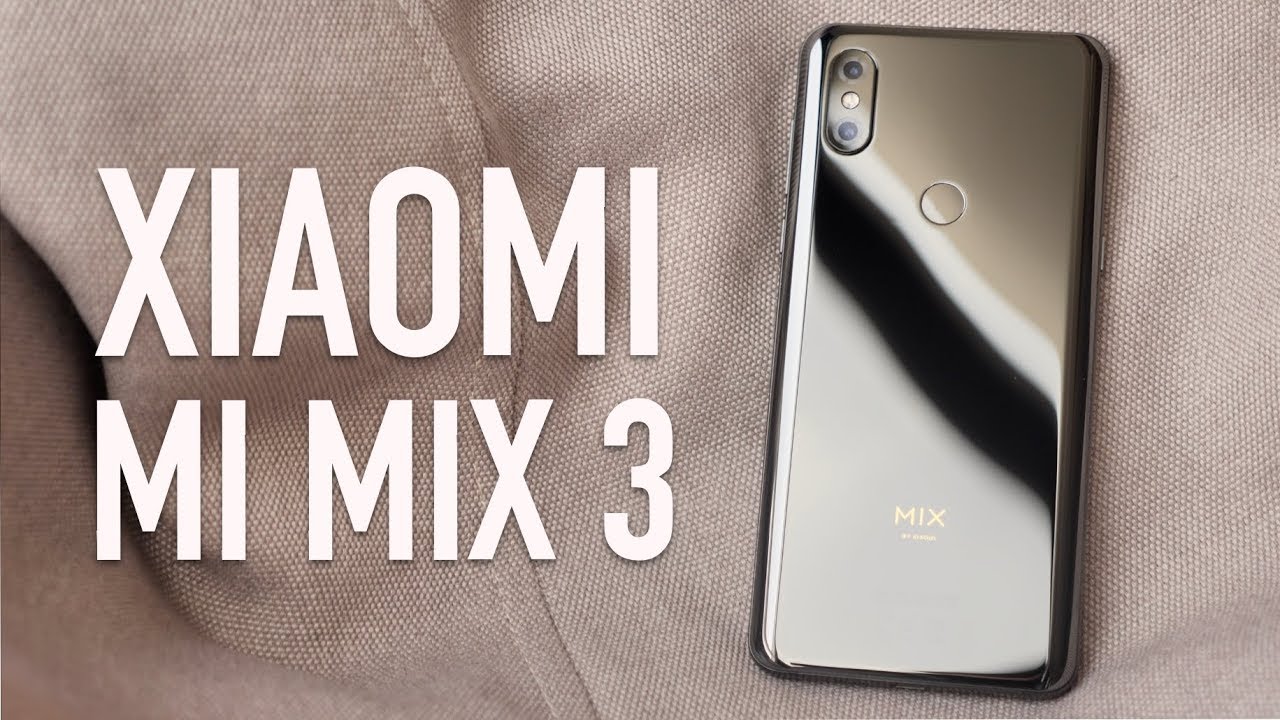 Xiaomi Mi Mix 3 6/128Gb (Black) ᐈ Купить Xiaomi Mi Mix 3 6/128Gb