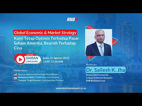 Optimis Pasar Saham Amerika, Bearish Terhadap Cina | RHB Smart Talk Special - 21 Agustus 2023