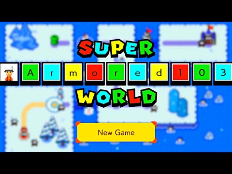 Full Super World in Super Mario Maker 2 🌎 Armored103 1/2