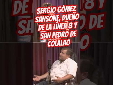 SERGIO GÓMEZ SANSONE, dueño de la línea 8 y San Pedro de colalao #tucuman #noticias #política #news