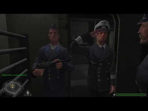 Call of Duty (2003) level 14: Battleship Tirpitz (British Campaign) (No-Commentary) (HD)