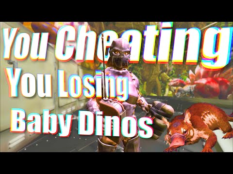 WIPING the Beta AIMBOTTERS & STEALING Their Babys with Maewing | Lost Island #4 | ARK Official PvP