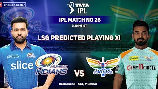 TODAY TOSS PREDICTION 2022 LUCKNOW SUPER GAINTS VS MUMBAI INDIANS 37TH MATCH PREDICTION