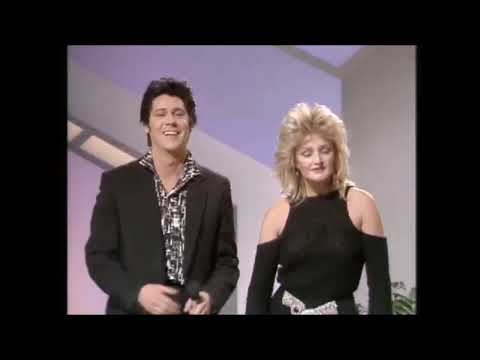 SHAKIN STEVENS + BONNIE TYLER - A ROCKIN GOOD WAY - WOGAN - 21 JANUARY 1984 - LIVE