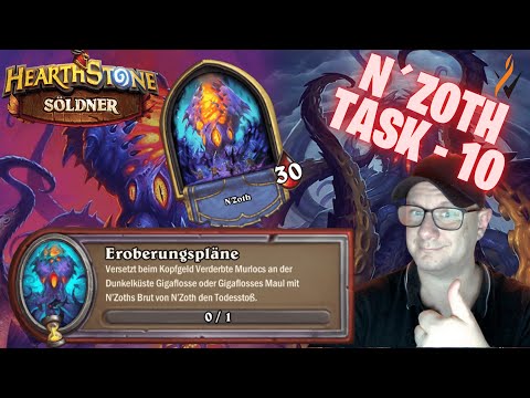 🇩🇪🇩🇪[Hearthstone -Söldner] N´ZOTH EVENT - TASK 10  🇩🇪🇩🇪