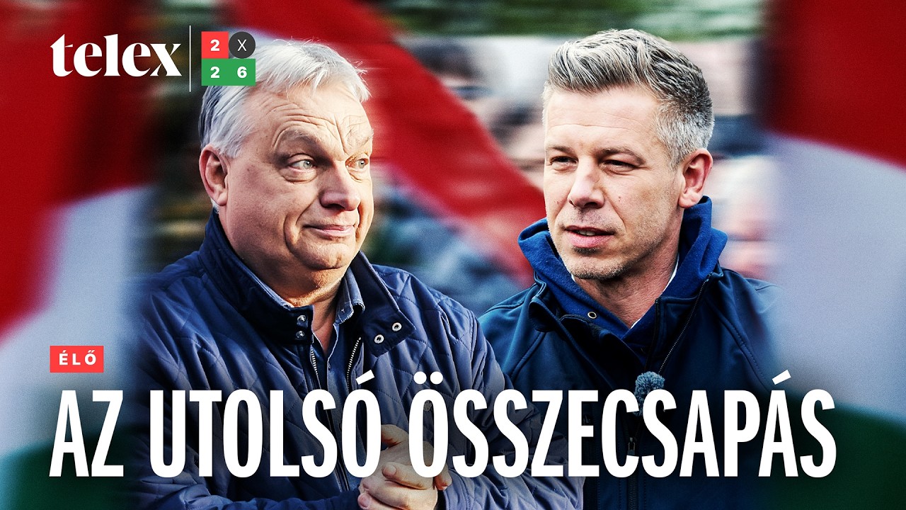 Kezdődik Magyar és Orbán utolsó összecsapása - élőben a Fidesz és a Tisza kampányzárója