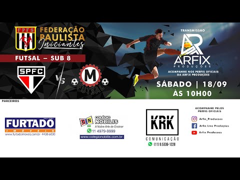 SÃO PAULO X  SIND. METALURGICOS DE JUNDIAÍ  - FUTSAL SUB 8