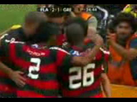 Flamengo 2 x 1 Grêmio   (061209) CAMPEÃO BRASILEIRO 2009   Hexa Campeão.3gp