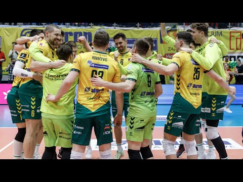 Aluron CMC Warta Zawiercie w Półfinale Mistrzostw Polski! #highlights #plusliga