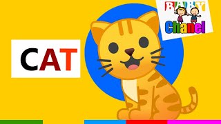 Learn To Read And Spell with 3 Letter Sight Words | ABC Letter Word Phonics