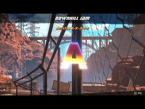 Easiest Way to Collect SKATE in Downhill Jam!! THPS 1&2 (All Locations)