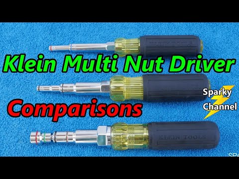 Klein Multi Nut Driver Comparisons