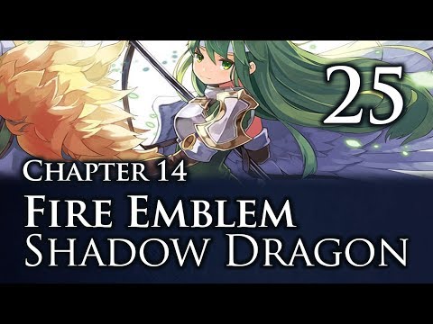 Part 25: Let's Play Fire Emblem Shadow Dragon, Classic Merciless, Chapter 14 - "League of AAAAA"