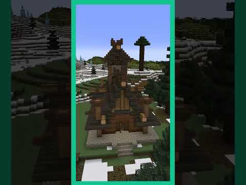 EPIC Minecraft Viking Long House build by Cybill SixPence!