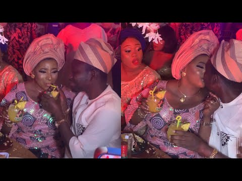 MIDE MARTINS & HUBBY AFEEZ OWO ROMANTIC MOMENTS AT REGINA CHUKWU HOUSE WARMING PARTY