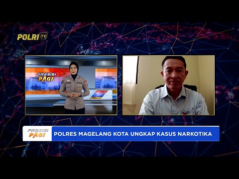 LIVE - IPTU NARTO PENGUNGKAPAN KASUS NARKOTIKA POLRES MAGELANG KOTA