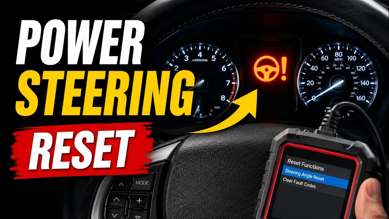 How You Can Fix and Reset the Power Steering Warning Light(eps warning light Fix)