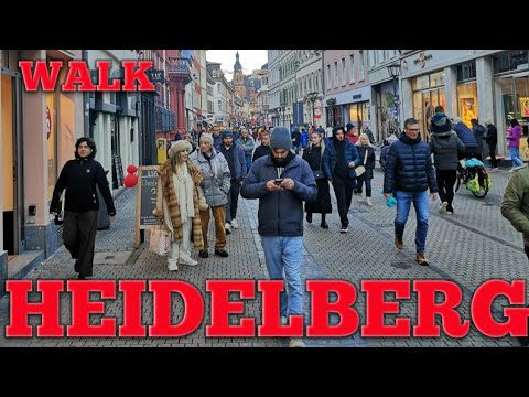 Heidelberg Christmas Market Walk
