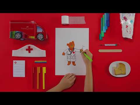 Faber-Castell – grafito pieštukas Castell 9000 dizaino rinkinys (119064) video