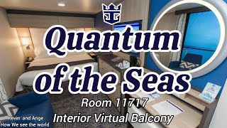 Quantum of the Seas Virtual Balcony room 11717 tour