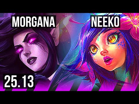 MORGANA & Vayne vs NEEKO & Caitlyn (SUP) | KR Master | 25.13