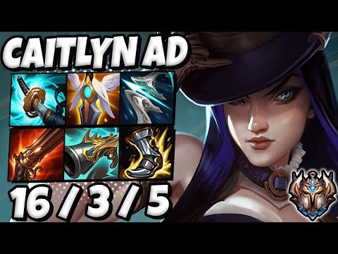 Caitlyn vs Lucian [ ADC ] Ranked Challenger Korea Patch 11.23 ✅