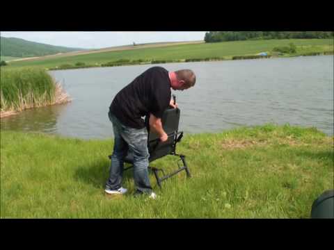 Delphin SS Szuper Erős 180kg Nagy Ülőfelületű, Horgász székek