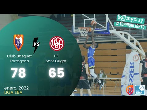 Highlights EBA | CB Tarragona - UE Sant Cugat (15/01/22)