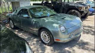 2004 Ford Thunderbird Pacific Coast Roadster Cold Start