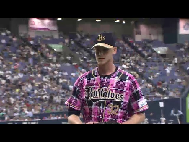 【2回表】バファローズ・ディクソン 序盤のピンチ切り抜ける!!  2016/6/12 Bs-DB