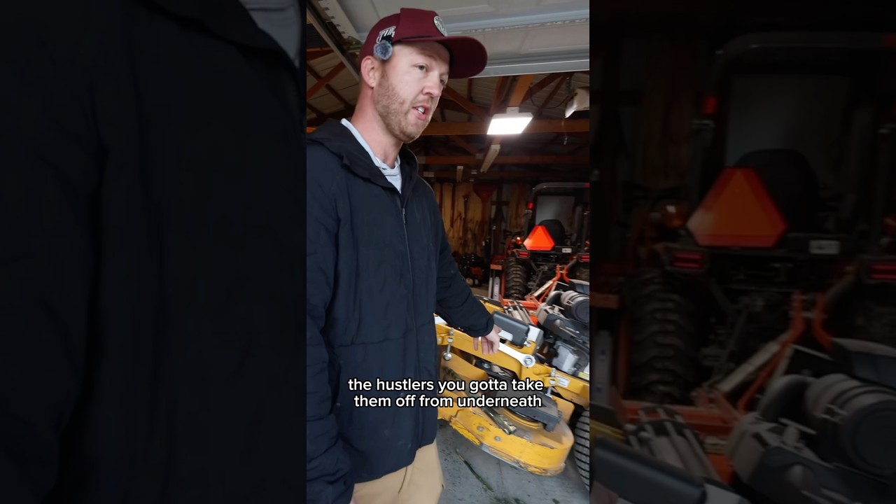 Keep the cutting edge sharp #thatlawndude #lawncare #hustlerturf #mowing