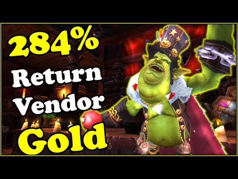 284% Gold Return! 0 - 1 Million Vendor Gold In WoW Dragonflight