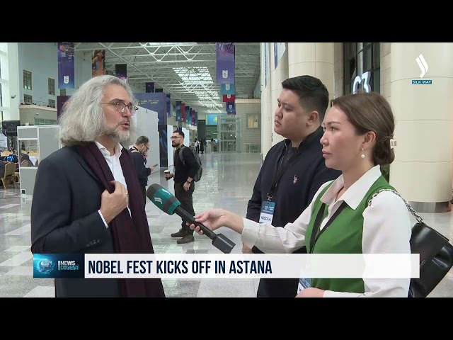 Nobel fest: Астанада дүйнөлүк билим жумалыгы өтүүдө