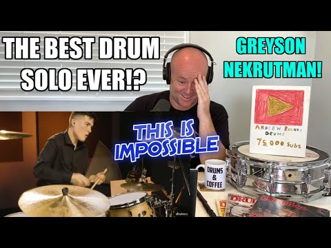 Drum Teacher Reacts: GREYSON NEKRUTMAN Plays "Caravan" | Massive Drum Solo | Analysis At The End 🥁