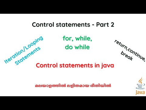 Control Statements In Java Part 2 For Loop While Do While Switch Break Continue Codeeureka