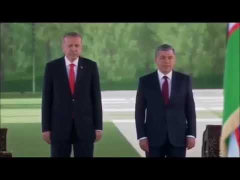 Гимны Турции и Узбекистана