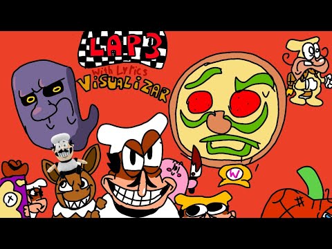 Pizza Tower: Pillar Johns Revenge with lyrics! (Visualizer) READ DESCRIPTION!