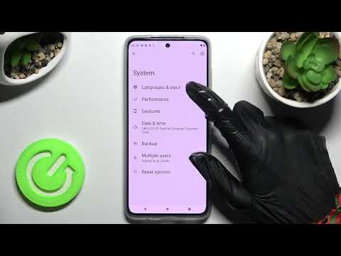 How to Turn On/Off Automatic Correction on MOTOROLA Moto G52 – Keyboard Functions