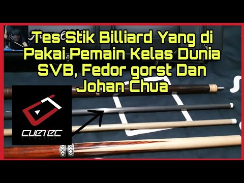 Tes Performa Shaft Cuetec Dan JumpBreak Dufferin  #stickbilliard #billiard #cuetec