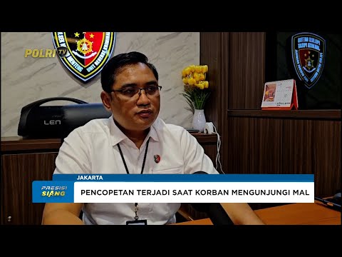 POLSEK METRO MENTENG AMANKAN PELAKU COPET YANG KERAP BEROPERASI DI MAL GRAND INDONESIA