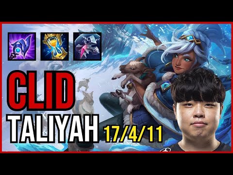 CLID - TALIYAH vs. PANTHEON Jungle | KR GRANDMASTER | PATCH 10.25